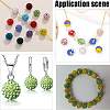 Resin Rhinestone Beads RESI-PA0001-44B-7