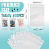Transparent Plastic Resealable Packaging Bags OPP-TADJ0001-05D-3