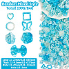 Opaque ABS Plastic Beads FIND-TAC0016-33B-5