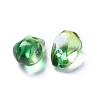 Transparent Glass Charms GLAA-O017-02C-2