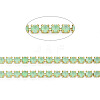 Brass Rhinestone Strass Chains CHC-N017-003B-C01-3