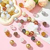 50 Pcs DIY Resin Rhinestone Graduated Beads Bracelets Making Kits DIY-CJ0002-47-6