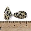 Natural Dalmatian Jasper Pendants G-C140-05K-3