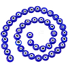Handmade Evil Eye Lampwork Beads Strands LAMP-PA0001-50A-7