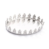 Non-Tarnish 304 Stainless Steel Cabochon Settings STAS-Y001-07B-P-4