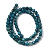 Natural Map Stone Beads Strands G-Z119-A23-01-4