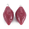 Opaque Resin Pendants RESI-S356-073-2