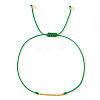 Handmade Glass Seed Beads Braided Bead Bracelets LE4581-3-1