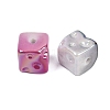 UV Plating Opaque Acrylic Beads X1-MACR-C036-14-2