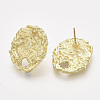 Alloy Stud Earring Findings X-PALLOY-S121-131-2