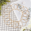304 Stainless Steel Big Hoop Earrings EJEW-UN0001-38G-4