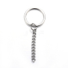 Tarnish Resistant 304 Stainless Steel Split Key Rings LS-STAS-G085-11-1