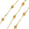 Brass Round Link Chains KK-D368-01G-E-1