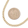 3.5MM 304 Stainless Steel Curb Chain Necklaces for Women NJEW-JN05584-4