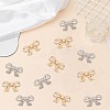 12Pcs 2 Colors Bowknot Alloy Decorative Buckles FIND-CP0003-71-7