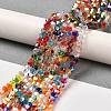 Transparent Electroplate Glass Beads Strands LS-EGLA-A039-T2mm-B29-4