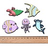 Ocean Theme PVC Plastic Cabochons PL-CBAEA65-05-3