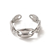 Non-Tarnish 201 Stainless Steel Finger Rings RJEW-H223-01P-07-3