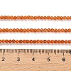 Natural Red Aventurine Beads Strands G-Z116-A24-2mm-5