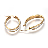 201 Stainless Steel Hoop Earrings LS-EJEW-A055-11G-2