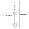 Snowflake Faceted Glass Suncatchers PW-WG24776-06-1