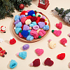 60Pcs 20 Styles Mini Knitting Wool Yarn Hats AJEW-HY0001-82-4