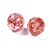 Transparent Resin with Paillette Beads LS-RESI-G110-02D-2