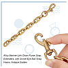 Alloy Mariner Link Chain Purse Strap Extenders LS-DIY-WH0304-706AG-4