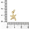 Brass Pendants KK-D431-022B-G-3