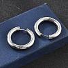 201 Stainless Steel Hoop Earrings EJEW-P304-13A-P-2