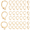 AHADEMAKER 90pc 3 Style 304 Stainless Steel Leverback Earring Findings FIND-GA0006-96G-1