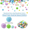 3 sets Polyester Ball Decoration DIY-SC0031-26G-2