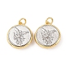 Brass Pendants KK-K408-03B-G-1