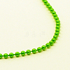 Iron Ball Bead Chains CH-E002-2.4mm-Y06A-3