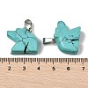 Synthetic Turquoise Pendants G-B127-02P-07-4