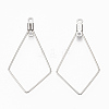 304 Stainless Steel Wire Pendants X-STAS-T051-002-3