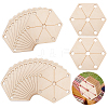 24Pcs Wood Tool for Knitting Loom Accessories TOOL-GA0001-90C-01-1