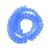 Imitate Austrian Crystal Frosted Glass Beads Strands EGLA-A039-T2mm-MD07-2