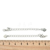 Rack Plating Brass Chain Extender LS-X-FIND-T071-14P-3