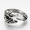 Adjustable Alloy Cuff Finger Rings RJEW-Q159-04-2