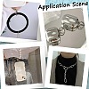 Zinc Alloy Spring Gate Rings FIND-SP0001-08C-5