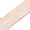 Natural Cultured Freshwater Pearl Beads Strands PEAR-N013-04H-2