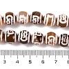 Tibetan Style dZi Beads G-U006-06B-01-5