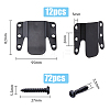 12Pcs Iron Universal Sectional Sofa Interlocking Brackets AJEW-FH0003-06-2