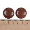 Synthetic Goldstone Cabochons G-H1596-FR-25mm-23-3