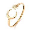304 Stainless Steel Cuff Bangles for Women LS-BJEW-Z157-01G-02-2