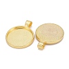 Tibetan Style Alloy Pendant Cabochon Settings LS-TIBE-R295-055G-LF-2