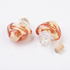 Handmade Lampwork Perfume Bottle Pendants LAMP-P044-C-3