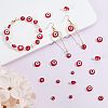  3 Strands 3 Style Handmade Evil Eye Lampwork Beads Strands LAMP-NB0001-54-2