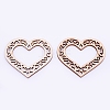 Unfinished Natural Wood Linking Rings LS-WOOD-WH0103-78-1